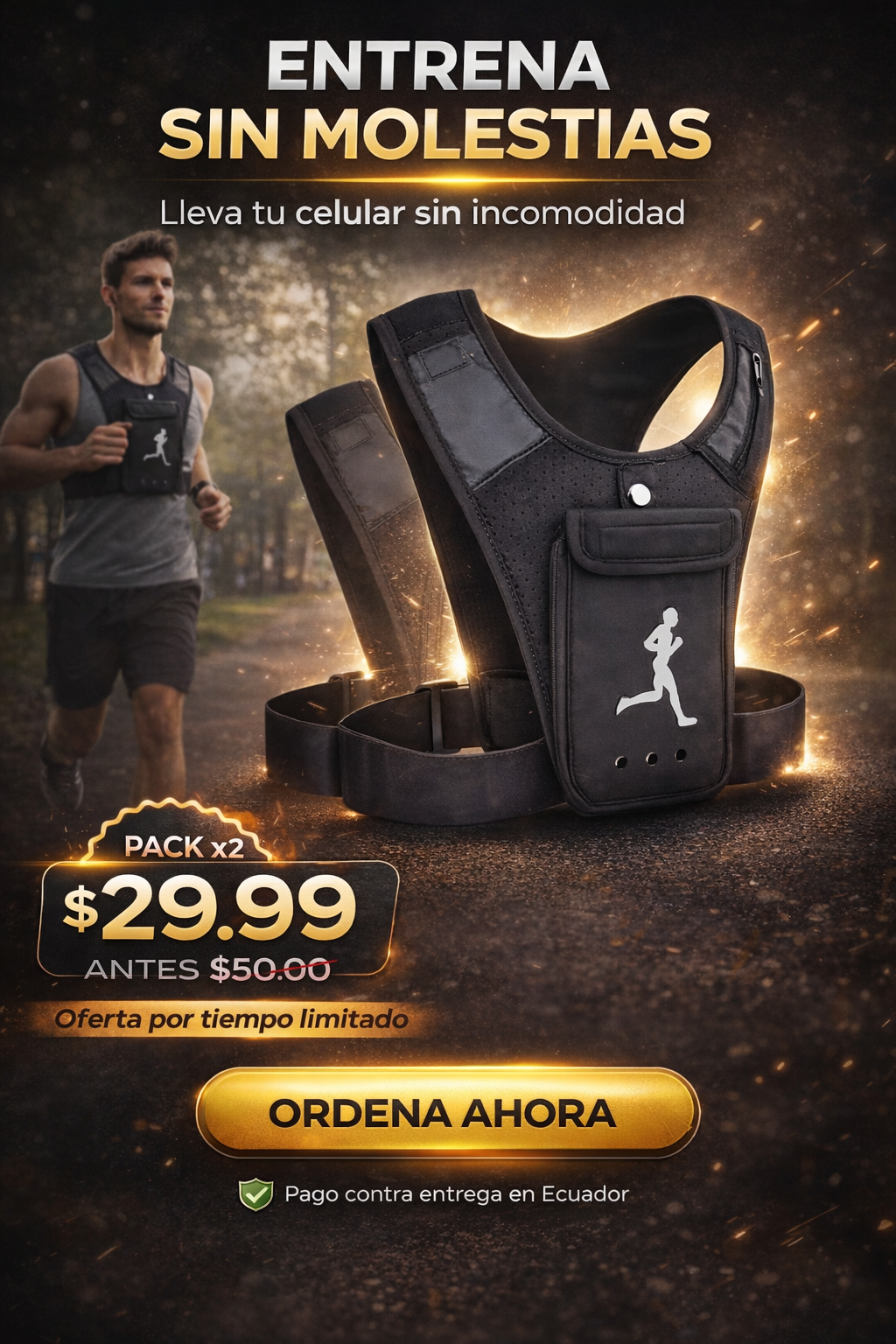 2x1 FlexVest™ Libertad total sin cargar peso innecesario